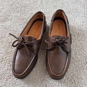 Sperry x Aritzia 2-Eye Boat Shoes (dark brown) Size US 9.5 W